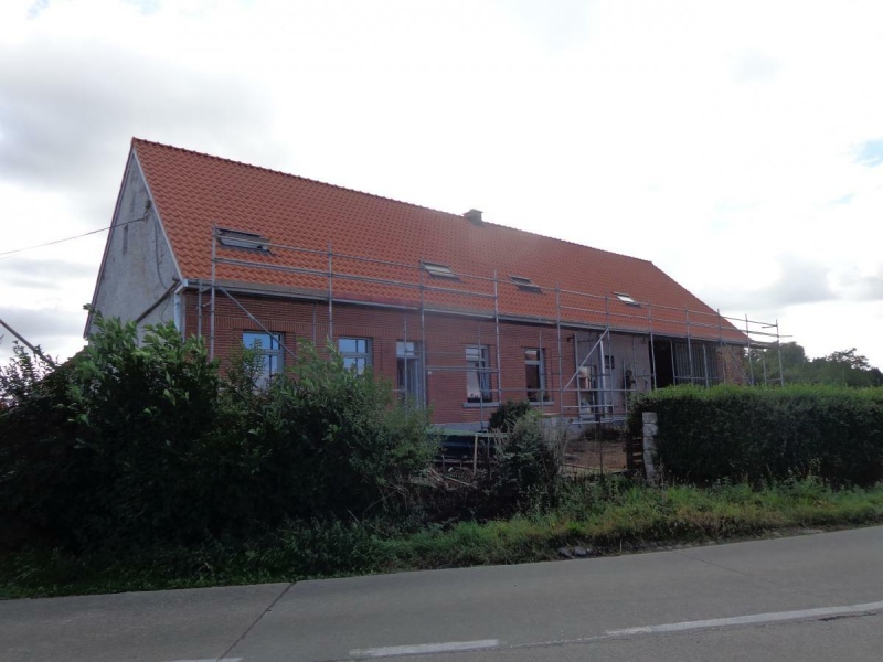 Renovatie nieuwe dakbedekking rode dakpannen